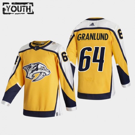 Lasten NHL Nashville Predators Pelipaita Mikael Granlund 64 2020-2021 Reverse Retro Authentic Lasten NHL Nashville Predators Pelipaita Mikael Granlund 64 2020-2021 Reverse Retro Authentic